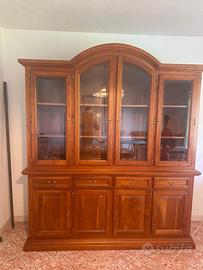 Soggiorno completo in legno di ciliegio