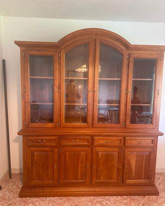 Soggiorno completo in legno di ciliegio