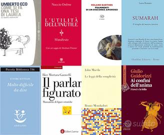 Libri saggistica varia -50%