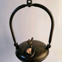 LAMPADA lenterna Vintage DA MINIERA In OTTONE