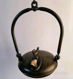 LAMPADA lenterna Vintage DA MINIERA In OTTONE