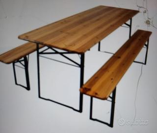 Set di panche da birreria