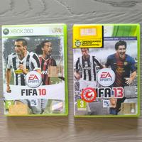Coppia FIFA 10 + FIFA 13 per XBOX 360