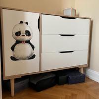 Mobiletto Design Scandinavo - Cassettiera Multiuso