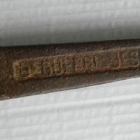 Chiave d’epoca per aratro Giuseppe Guerri  di Jesi