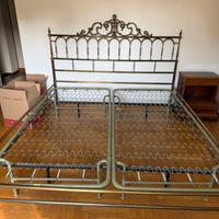 Letto in ottone