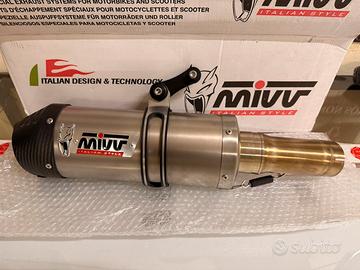 TERMINALE MIVV OVAL TITANIO CARBONIO BMW S 1000 XR