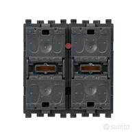 Due Pulsanti Basculanti + Relè VIMAR R20526