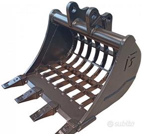 Benna grigliata mini escavatore (leggere)