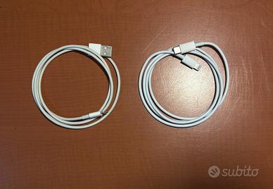 Caricatore Apple originale + 2 cavi Lightning