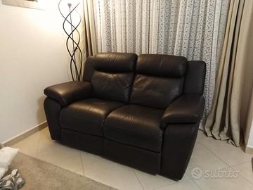 divano poltrone  e sofa' in vera pelle