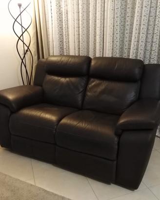 divano poltrone  e sofa' in vera pelle