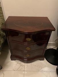 Comodini piume di mogano cantu