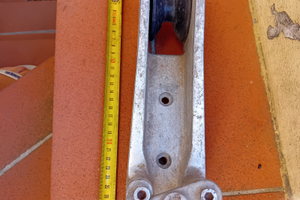 Musone di prua fisso d'alluminio Osculati