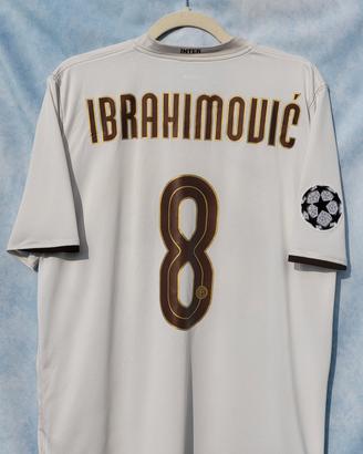 Maglia nike inter 2008/09 Ibrahimovic L originale 