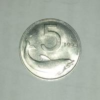 5 lire delfino 1995