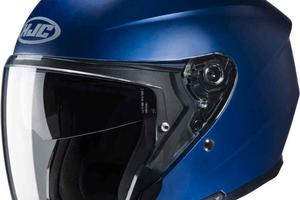 CASCO JET I31 BLU OPACO HJC