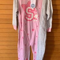 Pigiama intero Ellepi bambina 2 anni nuovo con ca
