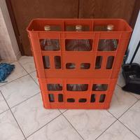 n 6 damigiane vetro + contenitori