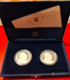 Dittico Vaticano 2000 Argento con Certificato