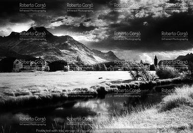Fotografia Engadina Svizzera Infrarosso 21X30