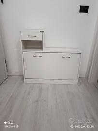 Scarpiera con cassettino