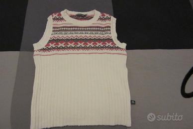 Smanicato in cotone stile tirolese