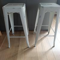 coppia sgabelli stile industrial