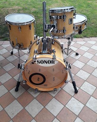 Batteria SONOR DESIGNER JAZZ SET 18/10/14 + rullo