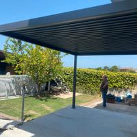 PERGOLA BIOCLIMATICA 3x3,6 BIANCA O ANTRACITE