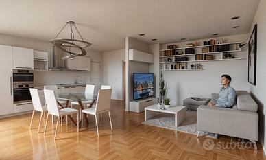 Appartamento al piano terra in via guid