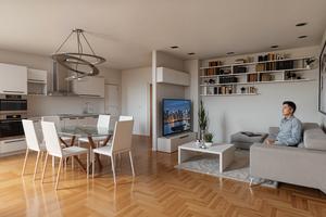 Appartamento al piano terra in via guid