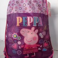 SACCA PEPPA PIG 35X40