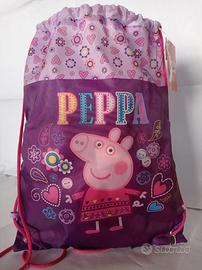 SACCA PEPPA PIG 35X40