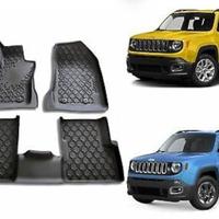 Set tappetini in gomma originali Jeep Renegade