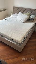 Letto matrimoniale CONTENITORE - usato 2 mesi