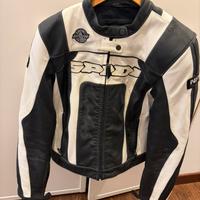Giubbino moto ragazza
