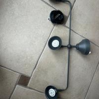 Lampadario a tre faretti Ikea mod. Vitemolla