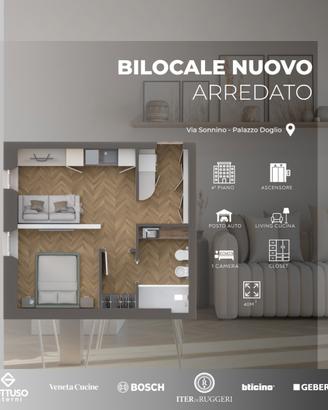 Eleganti bi - locali zona Palazzo Doglio