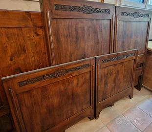 letto matrimoniale antico 