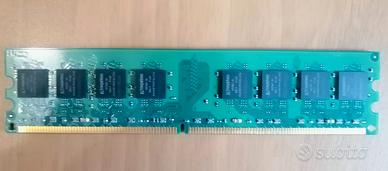 Modulo RAM DDR2 da 1 Gb a 667Mhz Kingston 