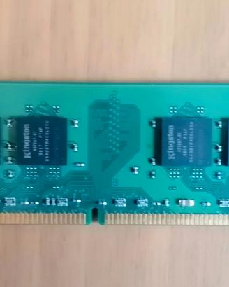 Modulo RAM DDR2 da 1 Gb a 667Mhz Kingston 