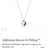 Anello e collana Tiffany da collezione