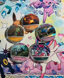 5 grandi spille a tema carte pokemon Fatte a mano