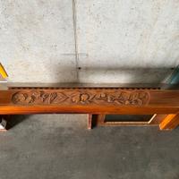 Mensola Camino Decorata artigianale