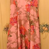 Abito vintage in lino fantasia di Sportmax