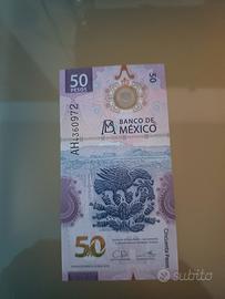 Banconota rara Pesos Mexico 