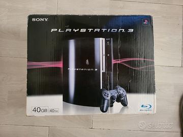 PlayStation 3 Fat 40GB - Original Box + Manuale