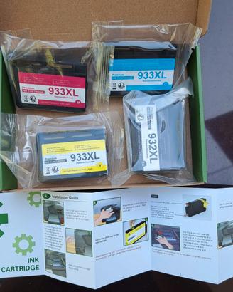 Set Cartucce 932XL 933XL per HP OfficeJet nuove