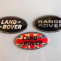Stemmi ovali Land e Range Rover x mascherina